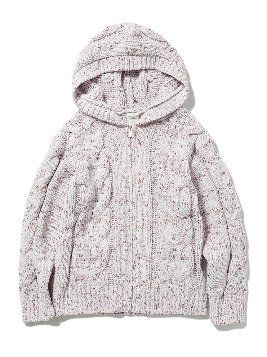 ジェラート ピケの“いちご”ルームウェア、つぶつぶMIXの苺ミルク色