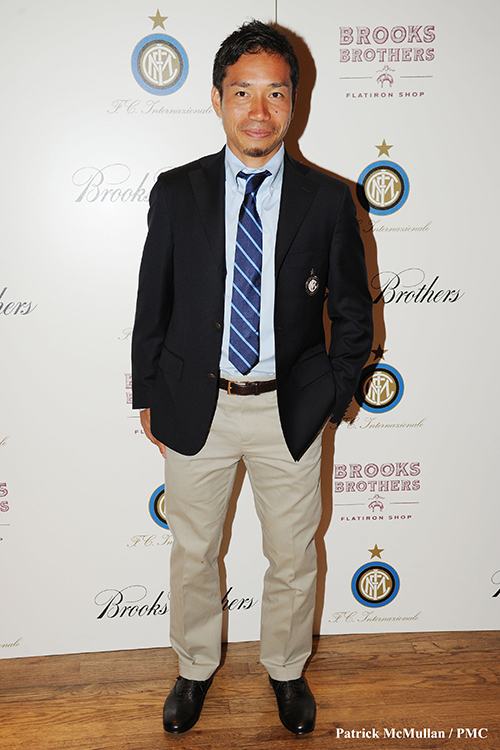 ブルックス ブラザーズによるインテルミラノ公式ウェア - 長友佑都が初