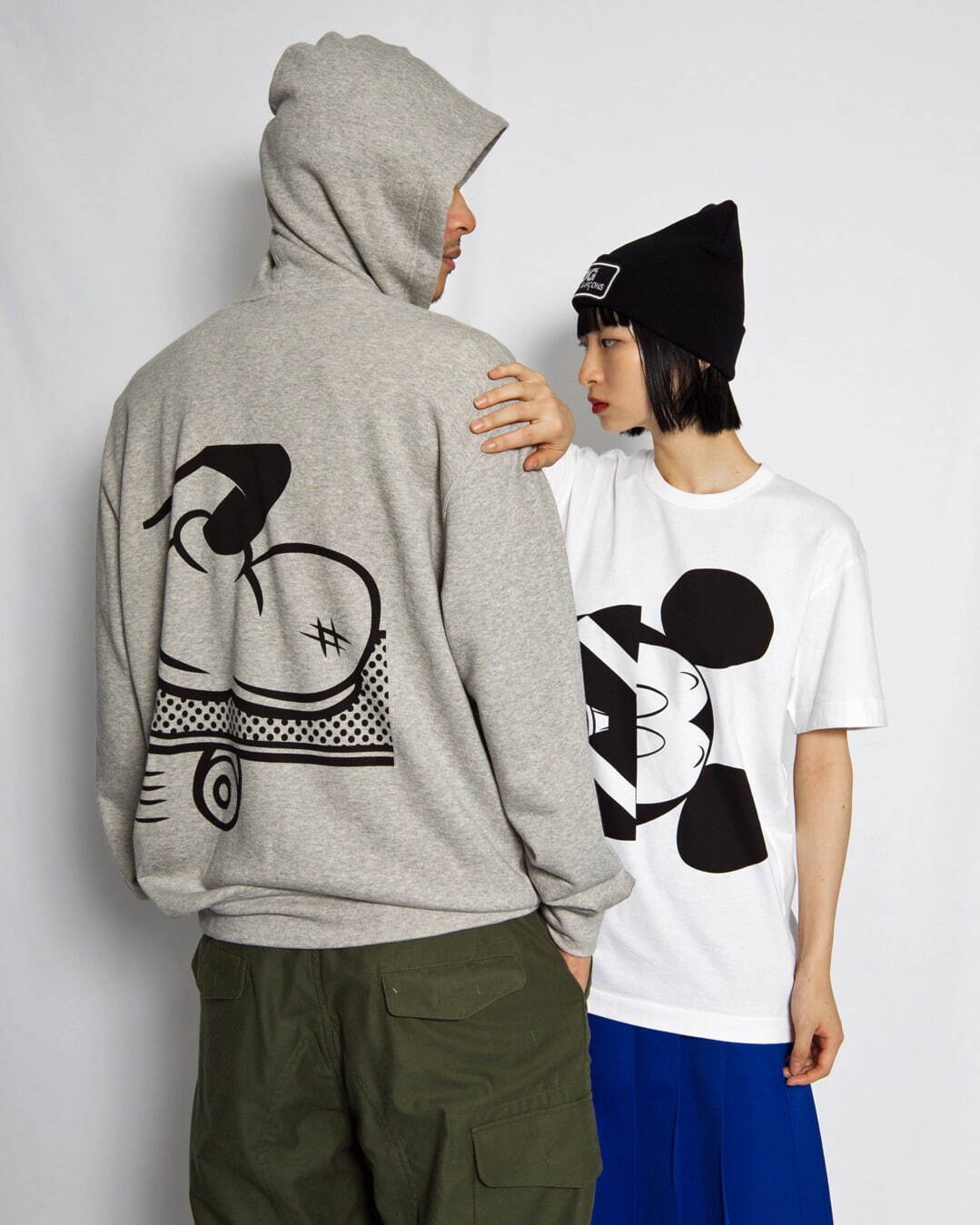 コム デ ギャルソンの「CDG」とディズニーによる“ミッキーマウス2のT