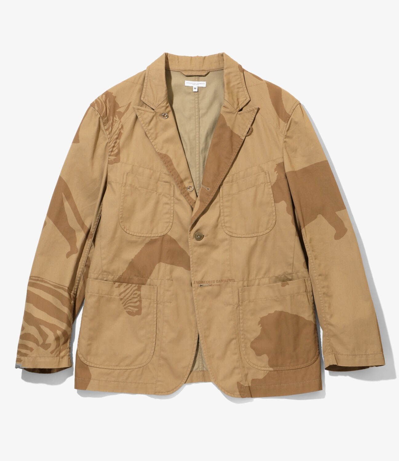 エンジニアド ガーメンツ「アニマル・プリント」動物のシルエットを配