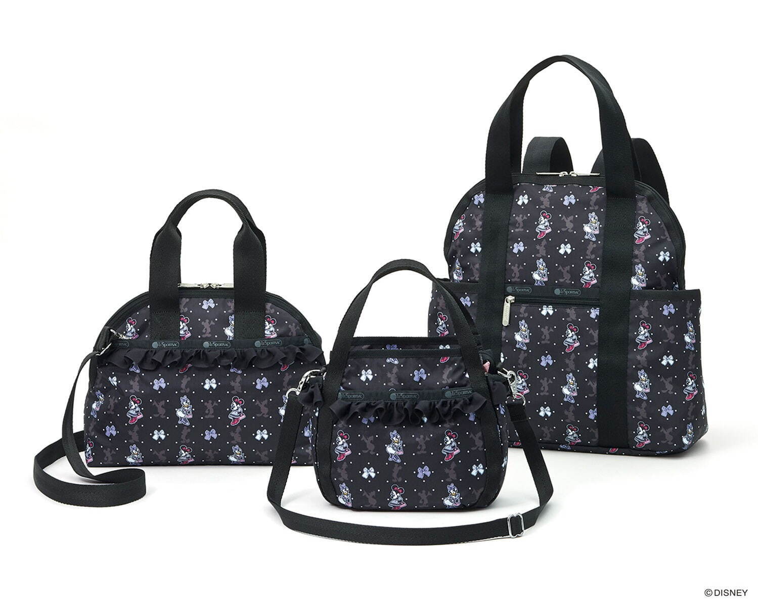 レスポートサック“ディズニー ミニー＆デイジー”の新作バッグ、ミニー