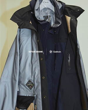 キャプテン サンシャイン×ゴールドウイン、クラシックな2トーンカラー