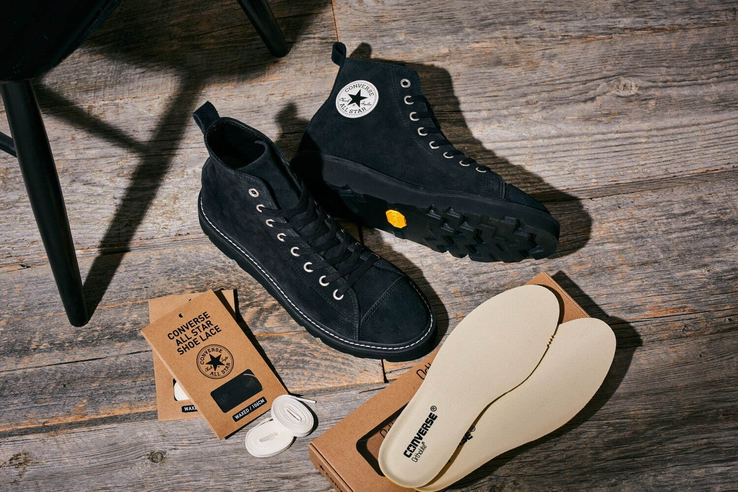 コンバース新作、経年変化を楽しむ“アドバンティックレザー”シューズ