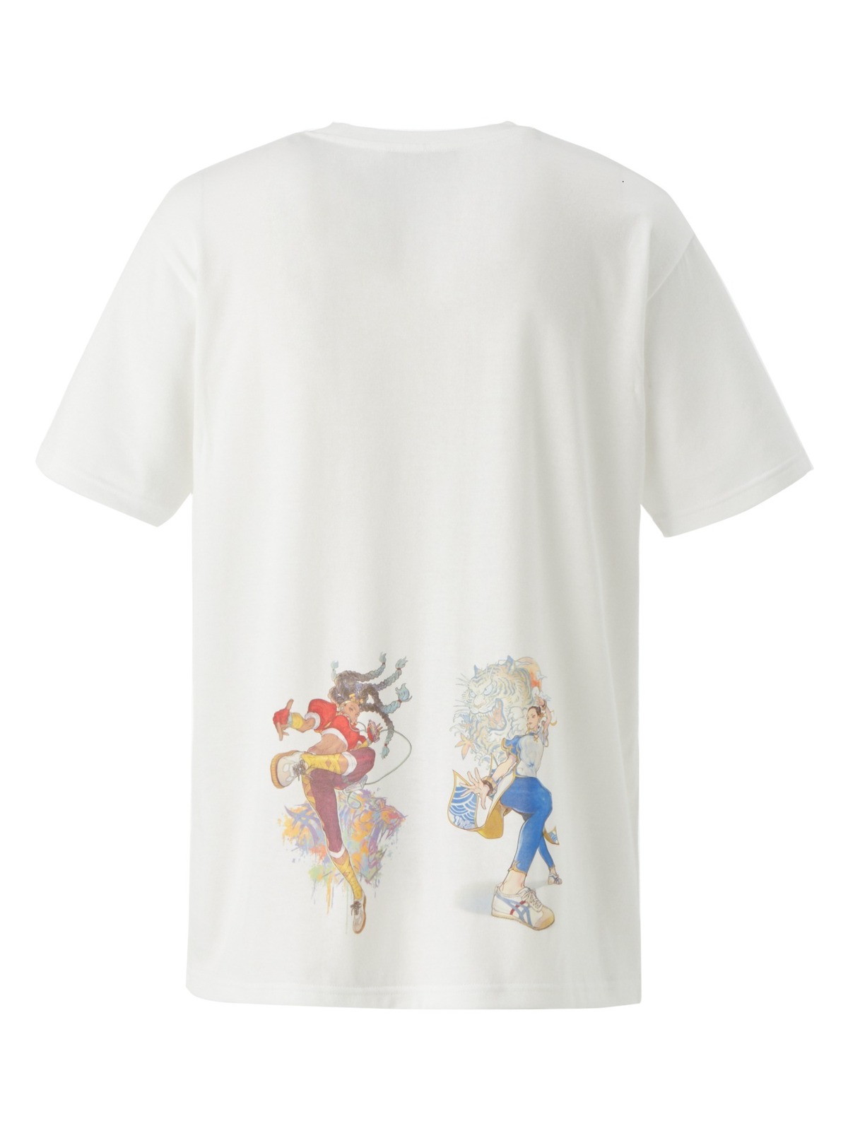 オニツカタイガー「ストリートファイター6」コラボTシャツ、春麗＆新