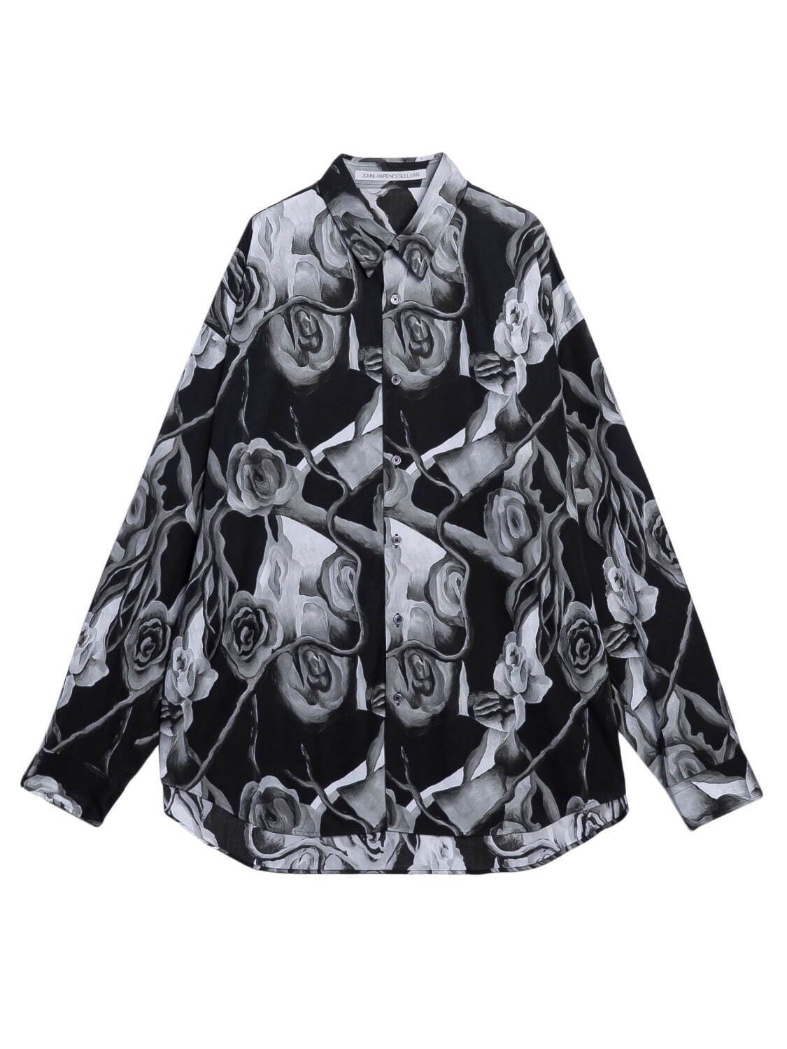 JOHN LAWRENCE SULLIVAN フラワープリントシャツ