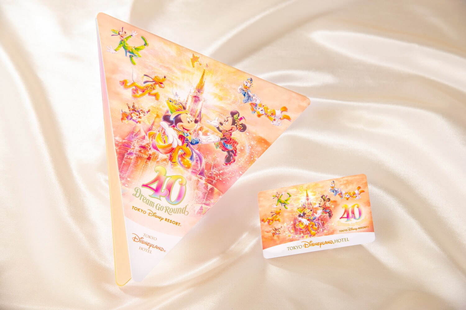 東京ディズニーランドホテルにTDR40周年スペシャルルーム、限定ポーチ