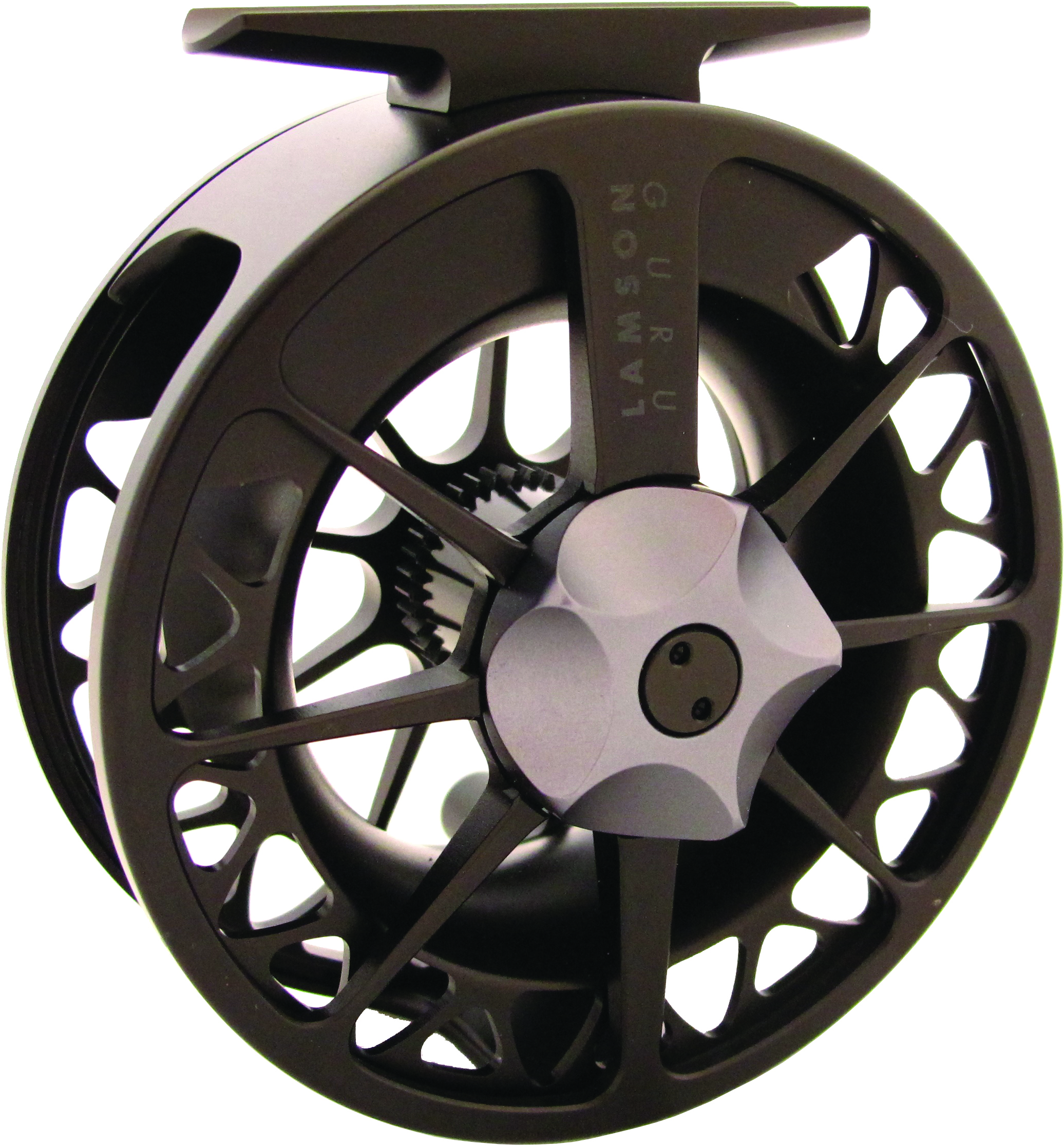 Lamson Guru Series II Black Reel - The Fly Shack Fly Fishing