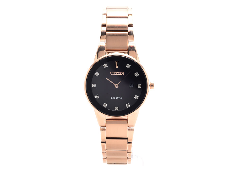 Citizen GA1058-59Q Axiom Eco-Drive Diamond Set Bracelet Watch