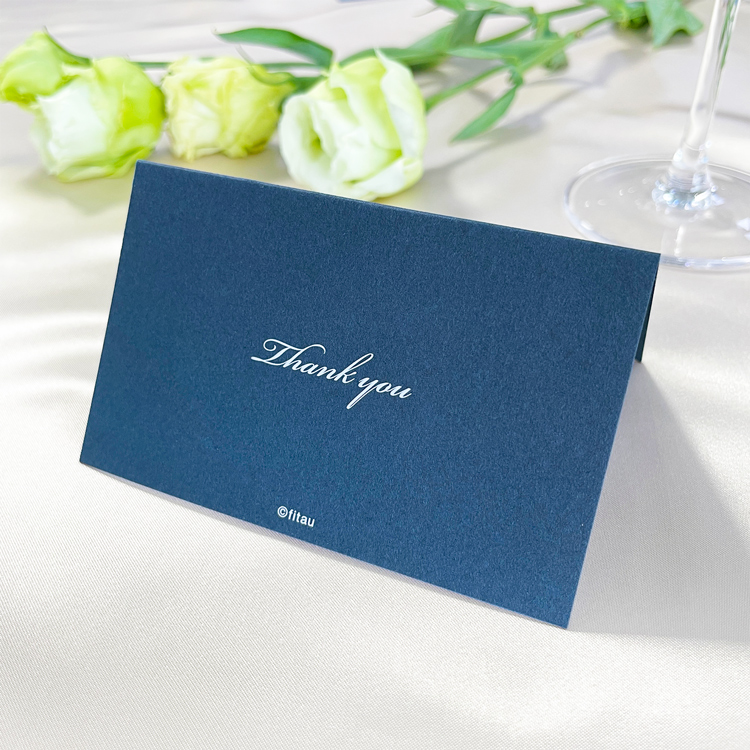 席次表手作りの新しいカタチ「fitau」｜リュクス席次表・席札・メニュー表