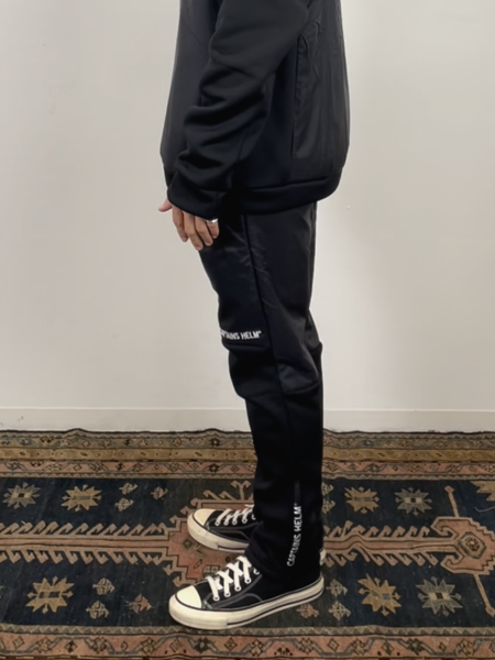 CAPTAINS HELM / HIGH-SPEC NYLON TEC PANTS -Black-