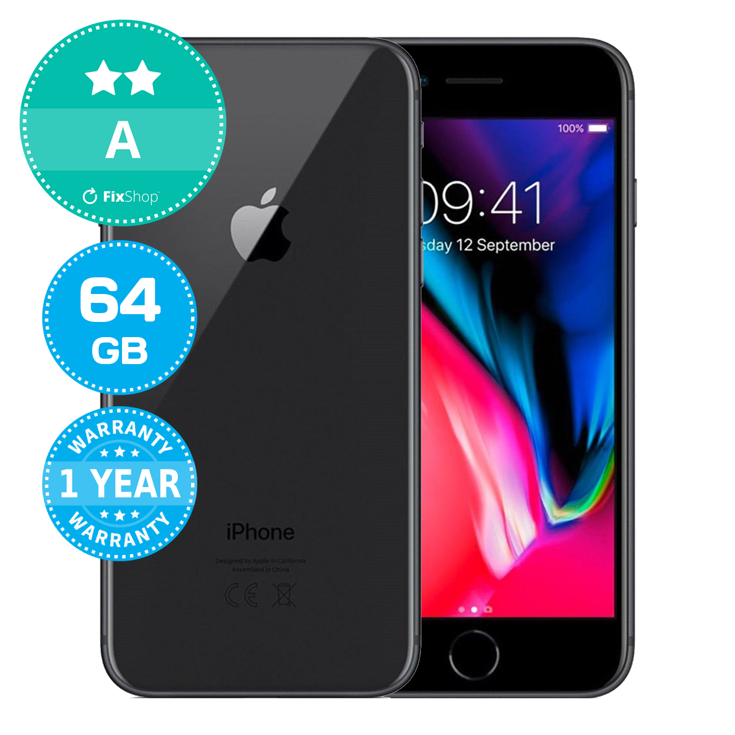 iPhone8 64GB simフリー 完動品 Apple iPhone 8 64GB SIMフリー