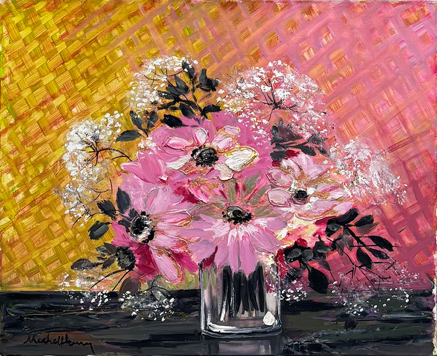 花束のある静物』ミッシェル・アンリ／Michel Henry | 絵画・アート