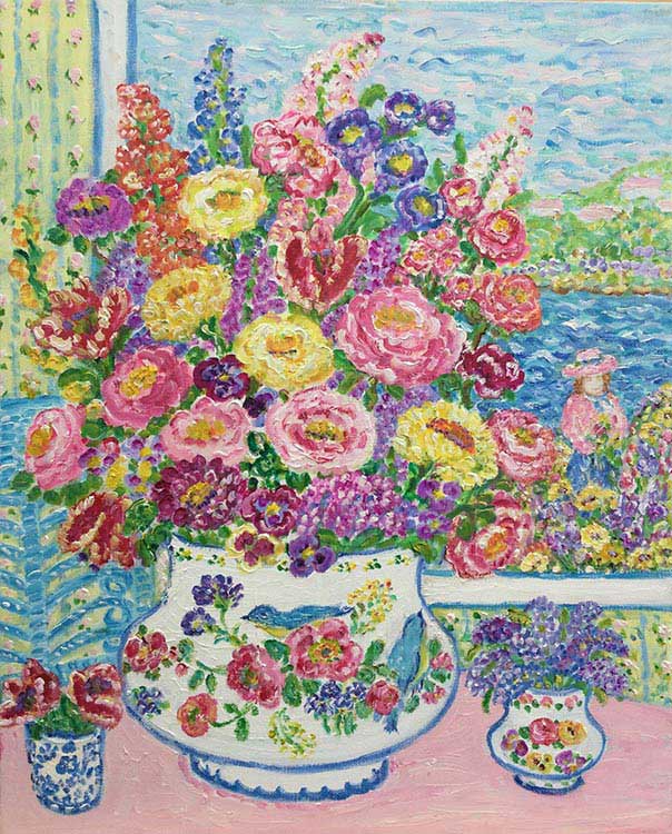 ブーケットフロムザガーデン』レスリー・セイヤー | 絵画・アート販売