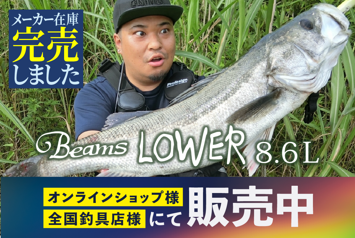 Beams LOWER8.6L(ビームスローワー) メーカー在庫完売 - Fishman