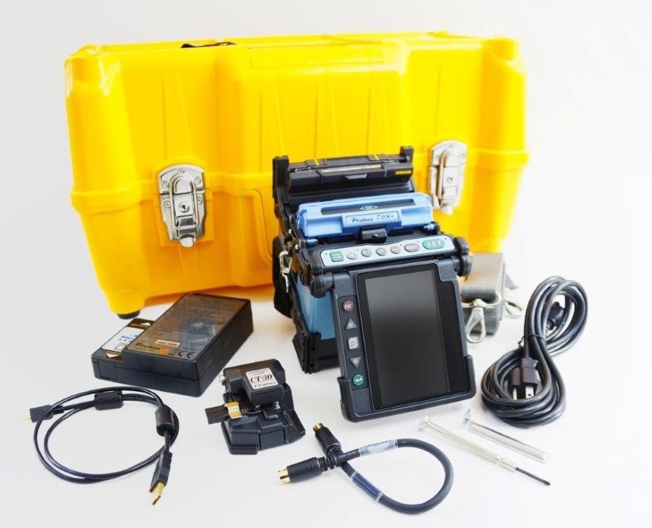 AFL 70S+ Fusion Splicer ( With CT50A Cleaver,Battery And Cord