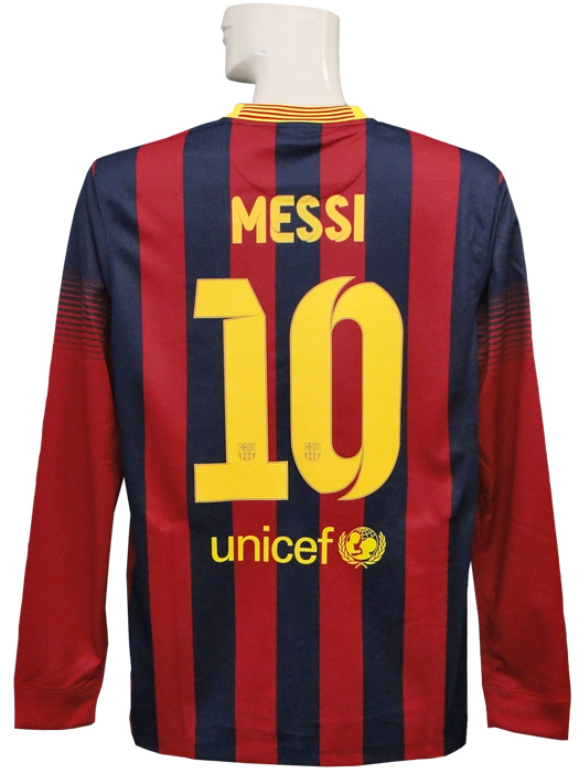 ナイキ) NIKE/13/14バルセロナ/ホーム/長袖/メッシ/547926-413