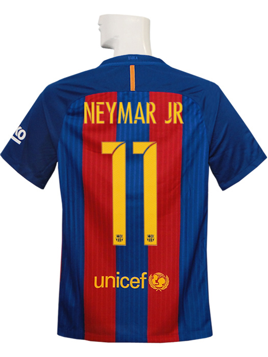 ナイキ) NIKE/16/17バルセロナ/ホーム/半袖/カタール航空スポンサー付