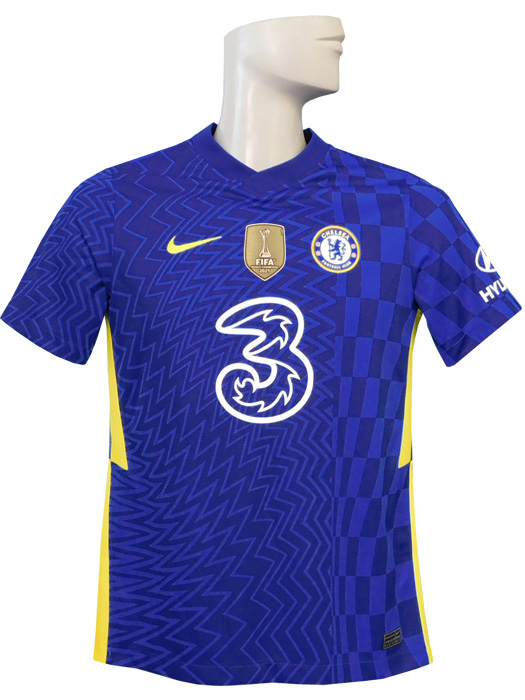 ナイキ) NIKE/21/22チェルシー/ホーム/半袖/CWC優勝バッジ付/CV7889
