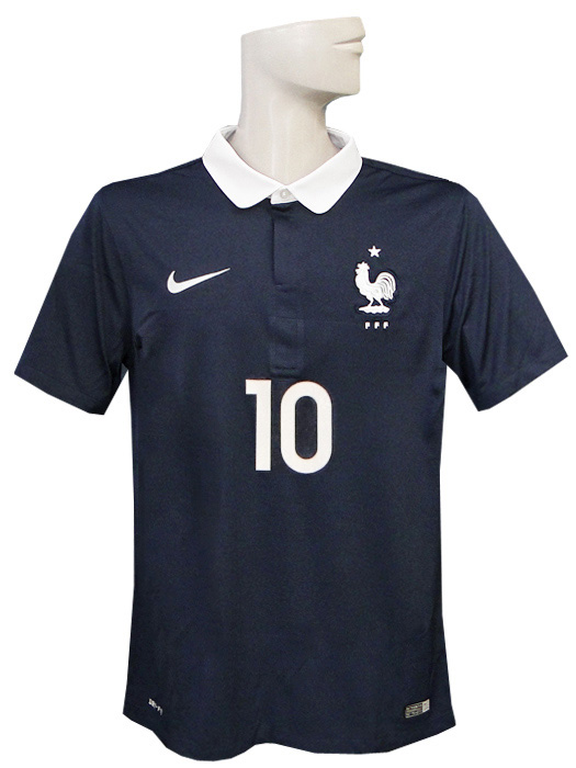 ナイキ) NIKE/14/15フランス代表/ホーム/半袖/ベンゼマ/577926-410