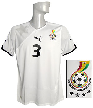 プーマ/10/11ガーナ代表/ホーム/半袖/アサモア・ギャン サッカー