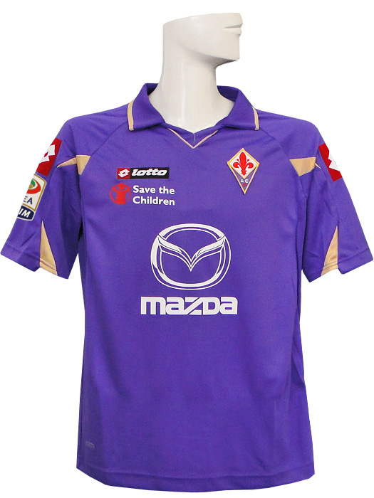 ロット) lotto/10/11フィオレンティーナ/ホーム/半袖/マツダスポンサー