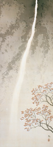 春秋の滝 | 菱田春草 | 収蔵品詳細 | 作品を知る | 東京富士美術館