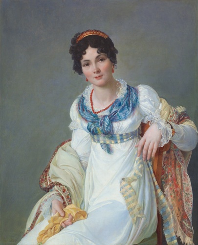 貴婦人の肖像 | フランソワ＝アンリ・ミュラール | 収蔵品詳細 | 作品