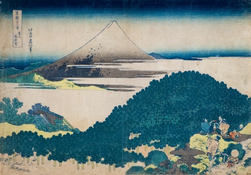冨嶽三十六景 青山円座松 | 葛飾北斎 | 収蔵品詳細 | 作品を知る