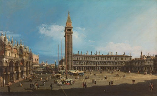ヴェネツィア、サンマルコ広場 | カナレット（ジョヴァンニ
