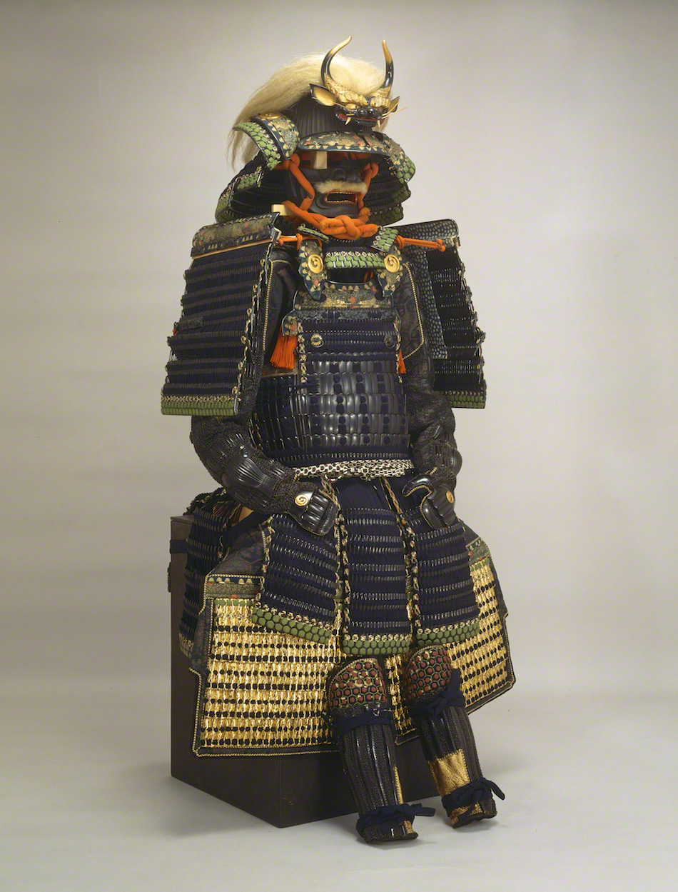 小札紺糸威五枚胴具足 | 小栗上野之介忠順所用 | 収蔵品詳細 | 作品を