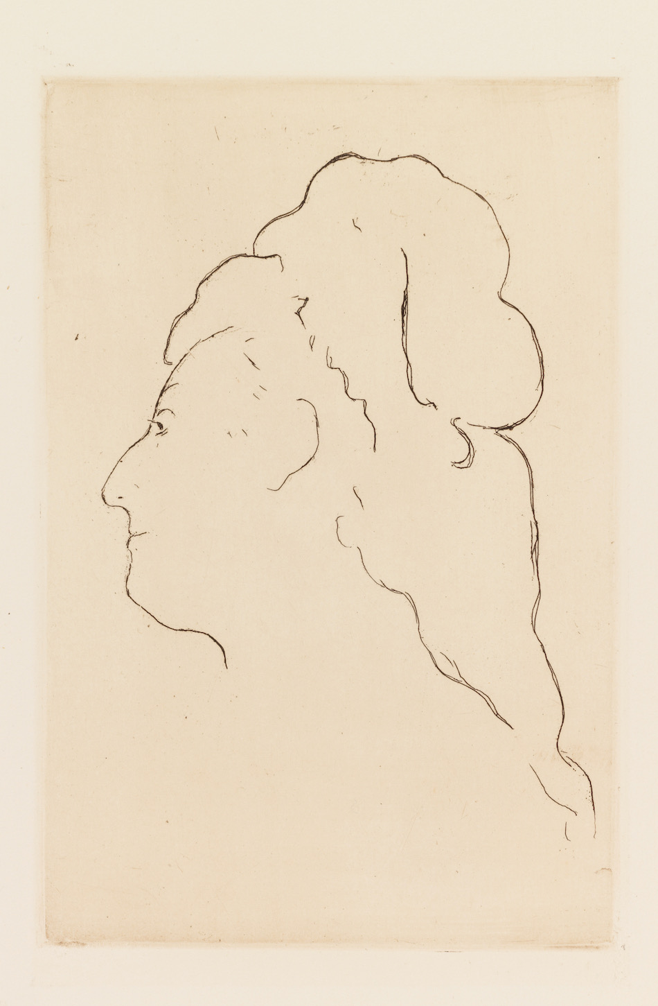 エヴァ・ゴンザレス（「マネ、30点のオリジナル・エッチング集」より