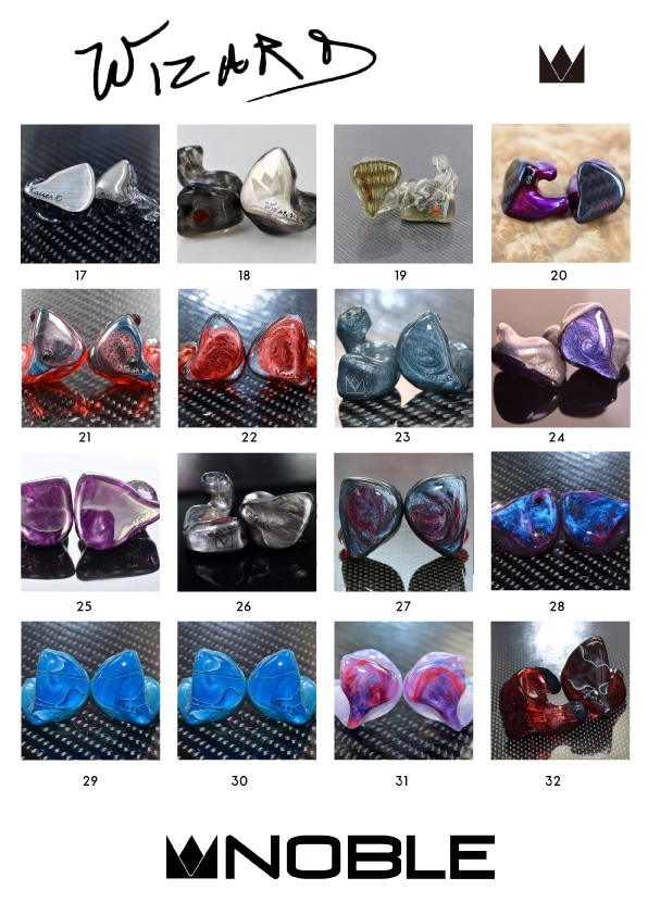 Noble Audio KATANA C (Wizard Design / Wizard Reprint Design) 新品