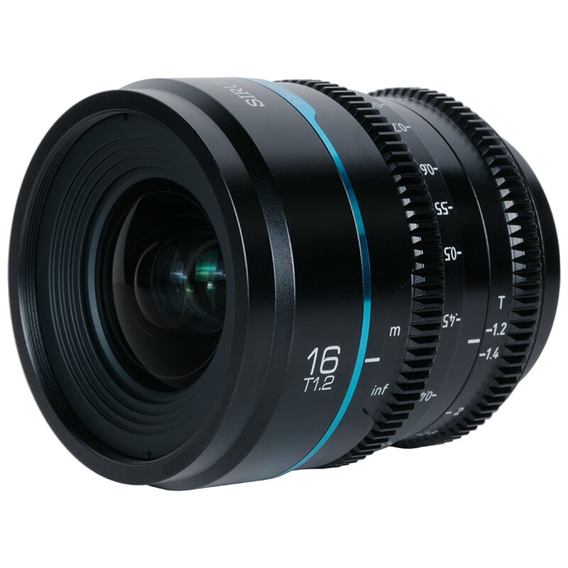 SIRUI Night Walker 16mm T1.2 APS-C/S35 シネマレンズ E/ブラック