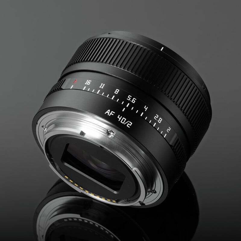 銘匠光学 TTArtisan AF 40mm f/2 ソニーEマウント ブラック TT-40F2AF