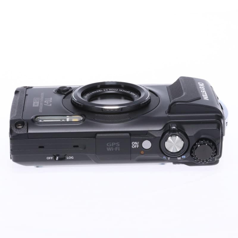 OLYMPUS／OM SYSTEM Tough TG-7 ブラック ABランク 中古｜フジヤカメラ