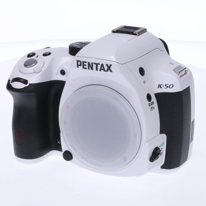PENTAX PENTAX K-50 ボディ ホワイト ABランク 中古｜フジヤカメラ