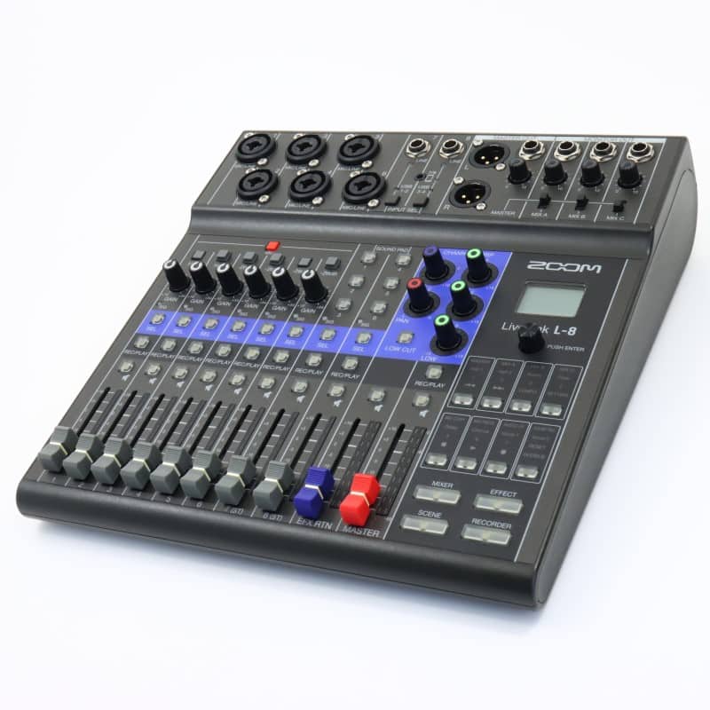 ZOOM LiveTrak L-8 [デジタルミキサー/レコーダー] 中古