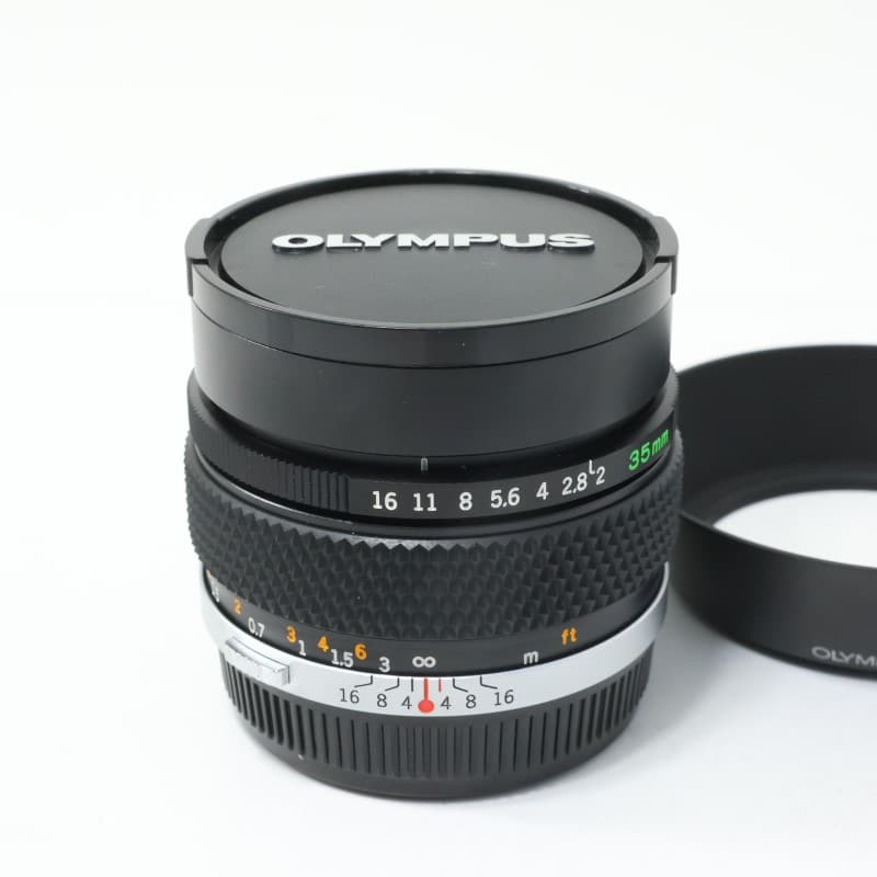 OLYMPUS／OM SYSTEM ズイコー 35mm F2 マルチコート AB+ランク 中古