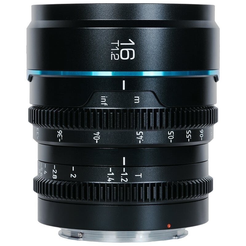 SIRUI Night Walker 16mm T1.2 APS-C/S35 シネマレンズ E/ブラック