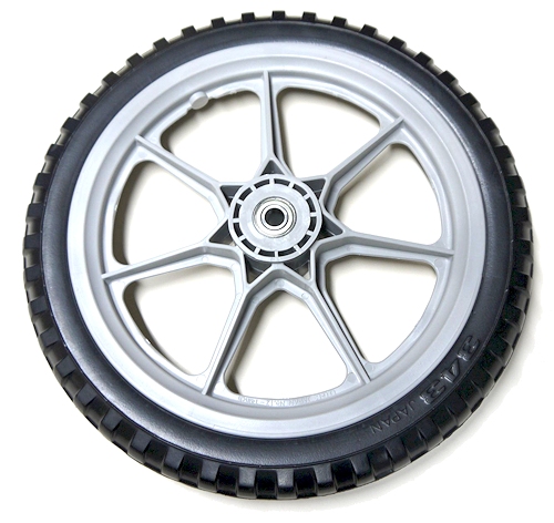 五十畑工業 お散歩カー・避難車用 ノーパンクタイヤ 1組 【福祉発明品