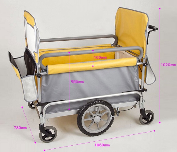 五十畑工業 お散歩カー スワニーSS オープンタイプ【避難車対応車