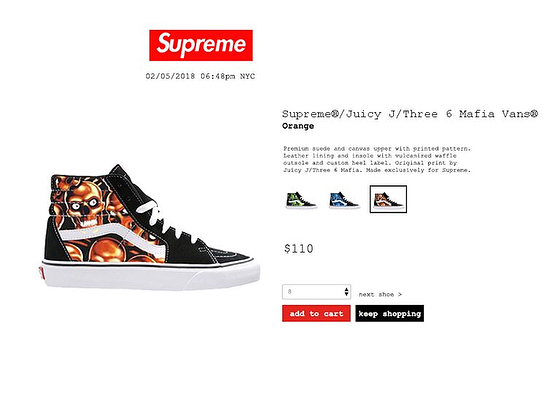 速報】国内3/3発売！VANS × SUPREME 2018 SPRING/SUMMER Skull Pile