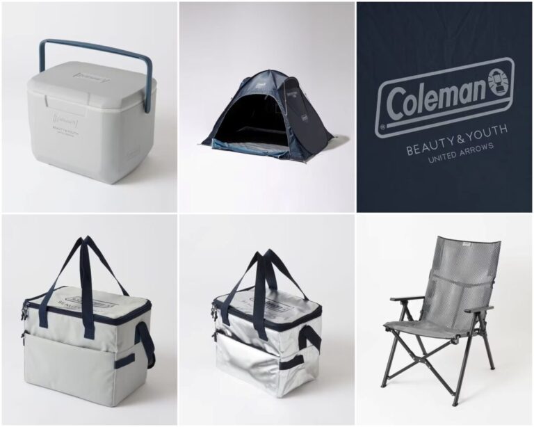 5月上旬発売】2024年のBEAUTY&YOUTH × COLEMAN コラボはセメントグレー
