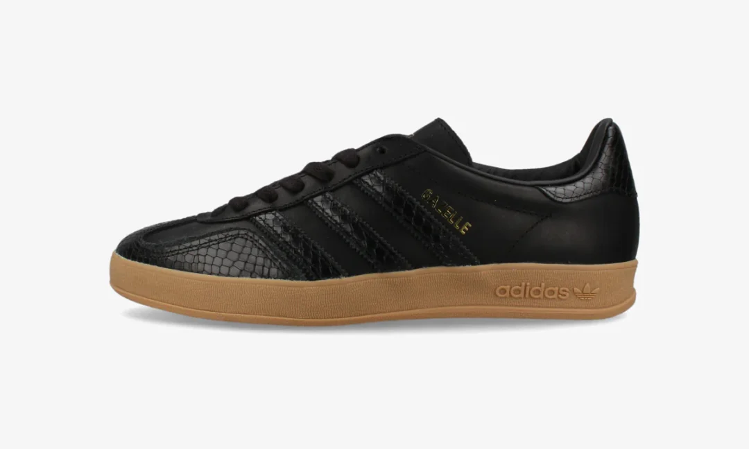2024年 7/9 発売】adidas Originals GAZELLE INDOOR “Snake/Core Black
