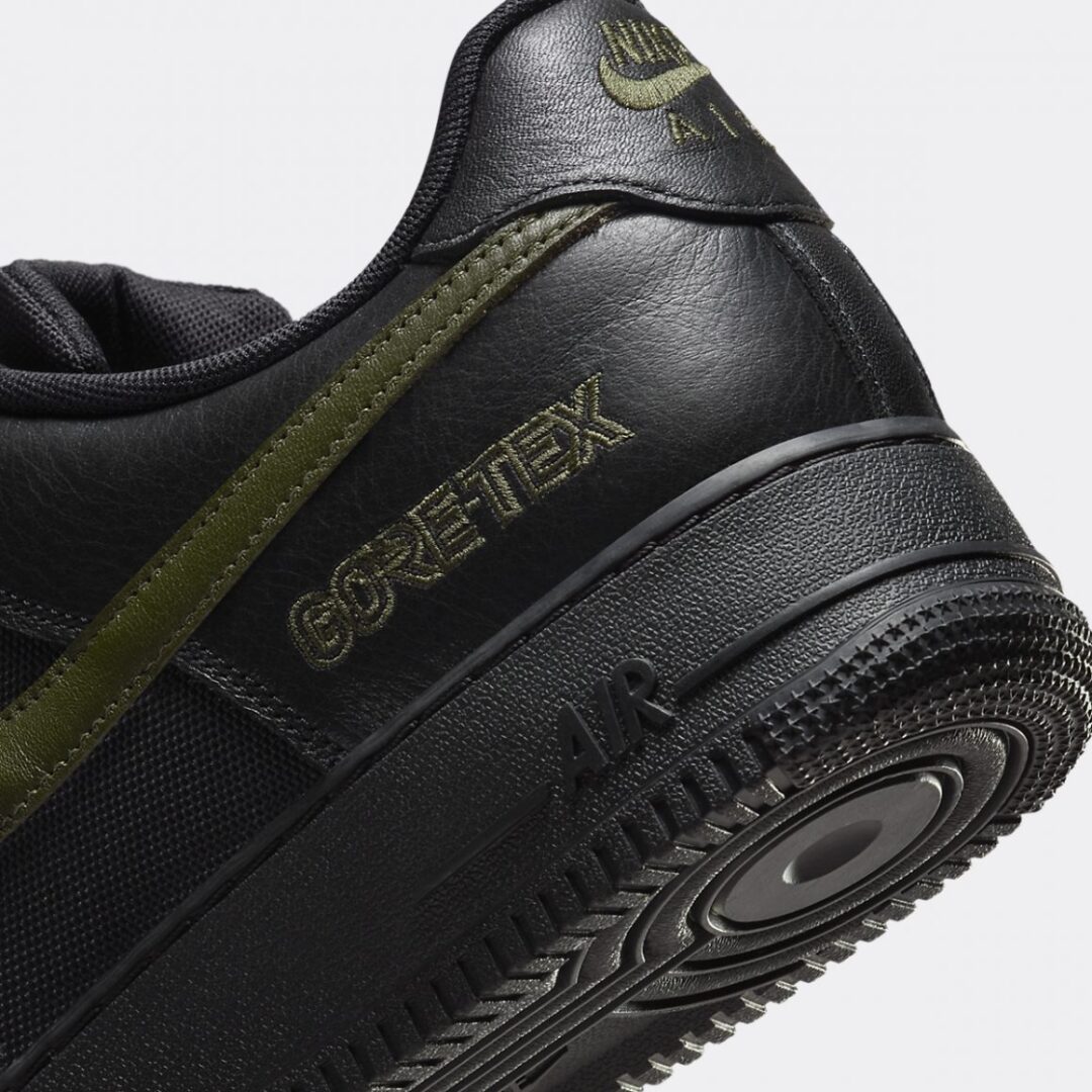 2024年 11/1 発売】NIKE AIR FORCE 1 LOW “Gore-Tex/Black/Cargo Khaki