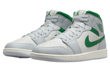 2025年 発売予定】NIKE AIR JORDAN 1 MID “Summit White/Lucky Green