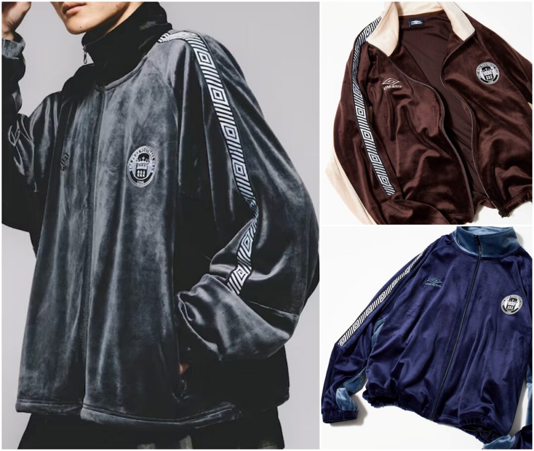 FREAK'S STORE × UMBRO 別注 Velour Track Jacket (フリークスストア