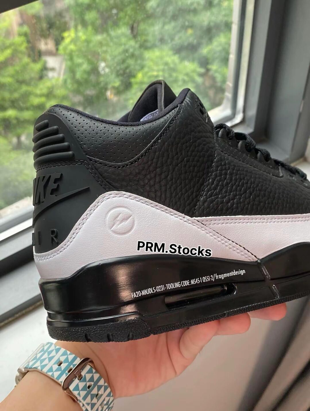 FRAGMENT x NIKE AIR JORDAN 3 “Black/White” (フラグメント ナイキ