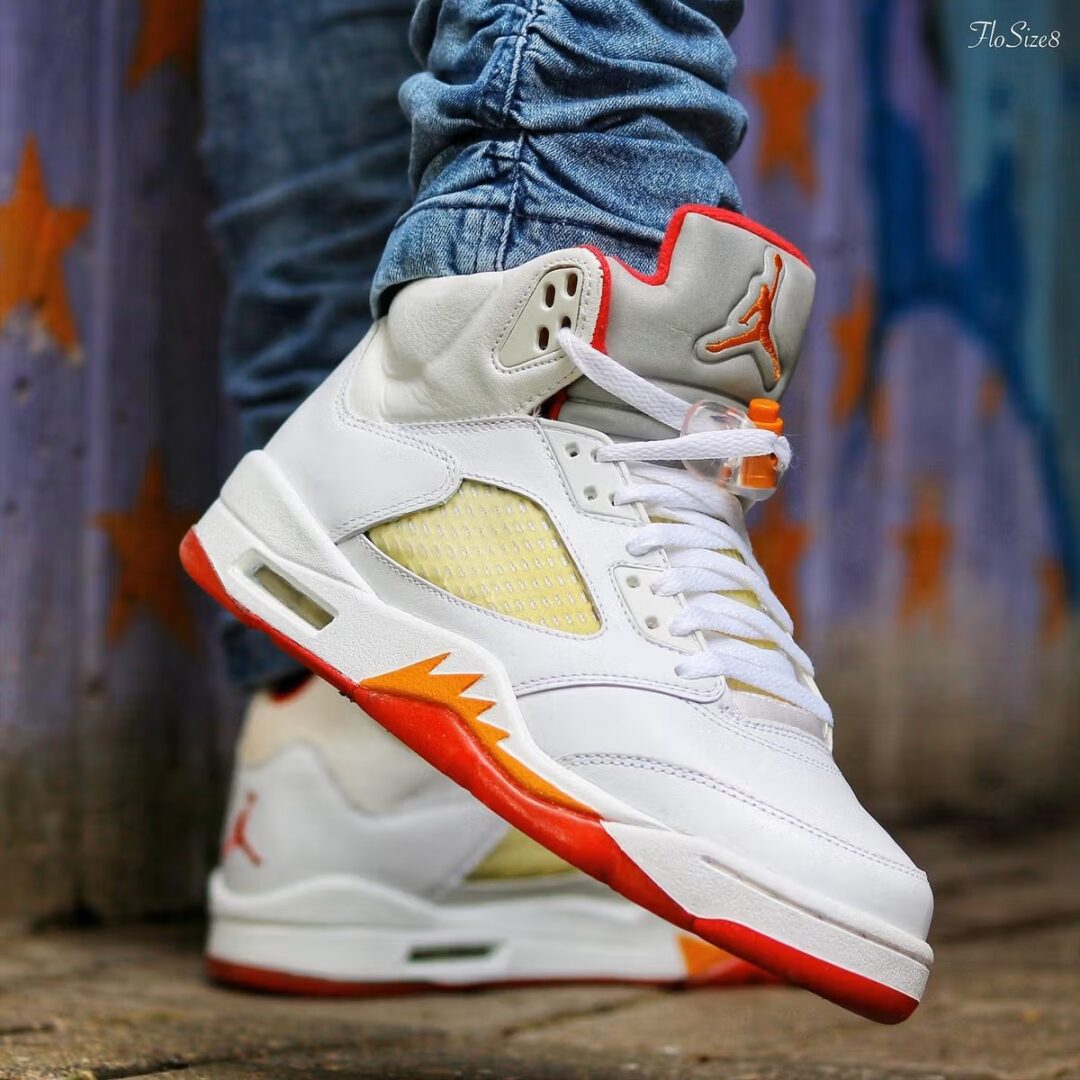 2026年 7/1 復刻予定】NIKE AIR JORDAN 5 “White/Sunset” (ナイキ エア