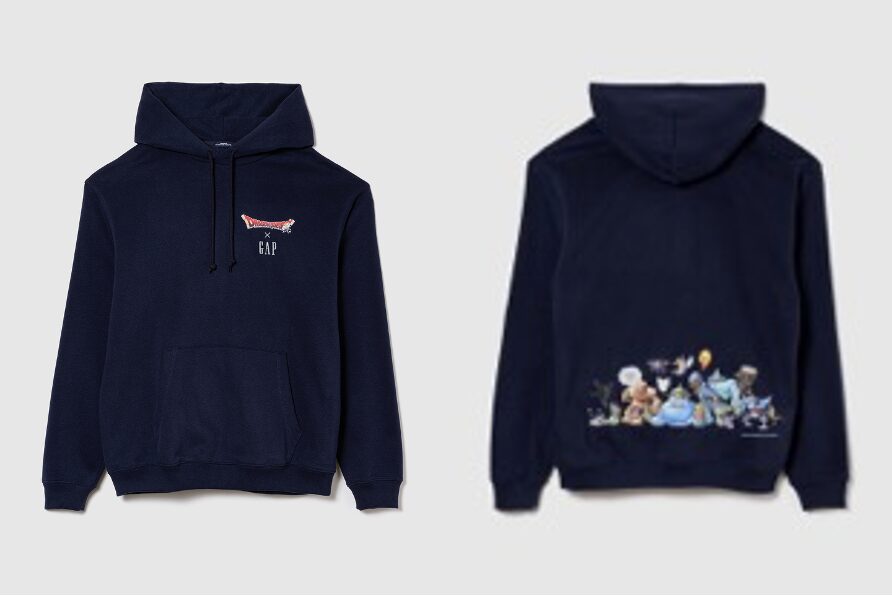 Gap、ドラゴンクエストとのコラボコレクションをプレミアム
